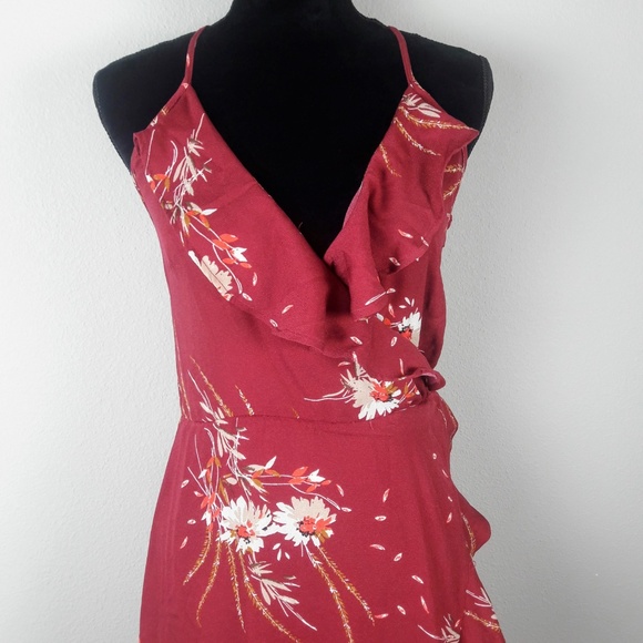 American Rag Ruffle Floral Maxi Dress - Picture 4 of 7